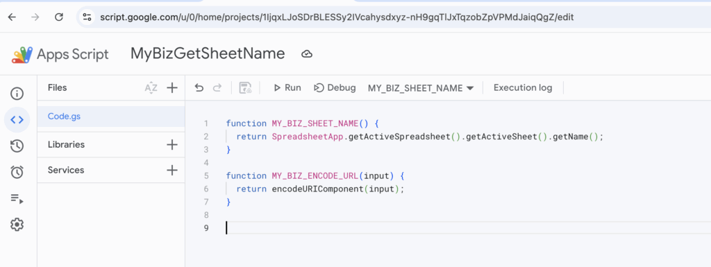 Google Spreadsheets Ext Scripts